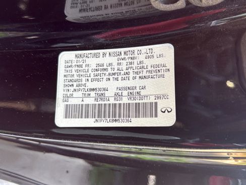 Used 2021 INFINITI Q60 Red Sport 400 w/ Cargo Package RWD image 28