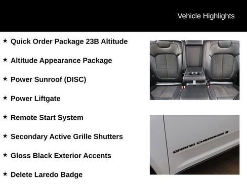 Used 2023 Jeep Grand Cherokee Altitude AWD/4WD image 4