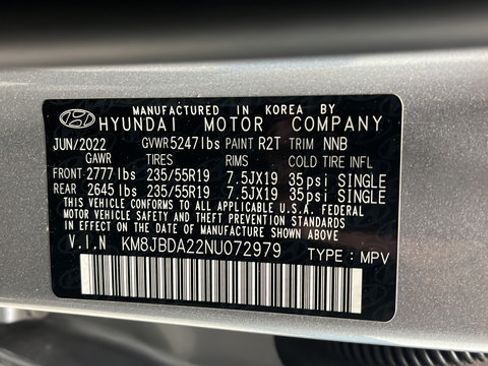Used 2022 Hyundai Tucson SEL AWD/4WD image 27