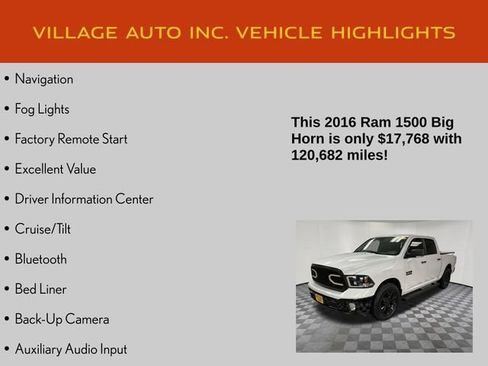 Used 2016 RAM 1500 Big Horn image 14
