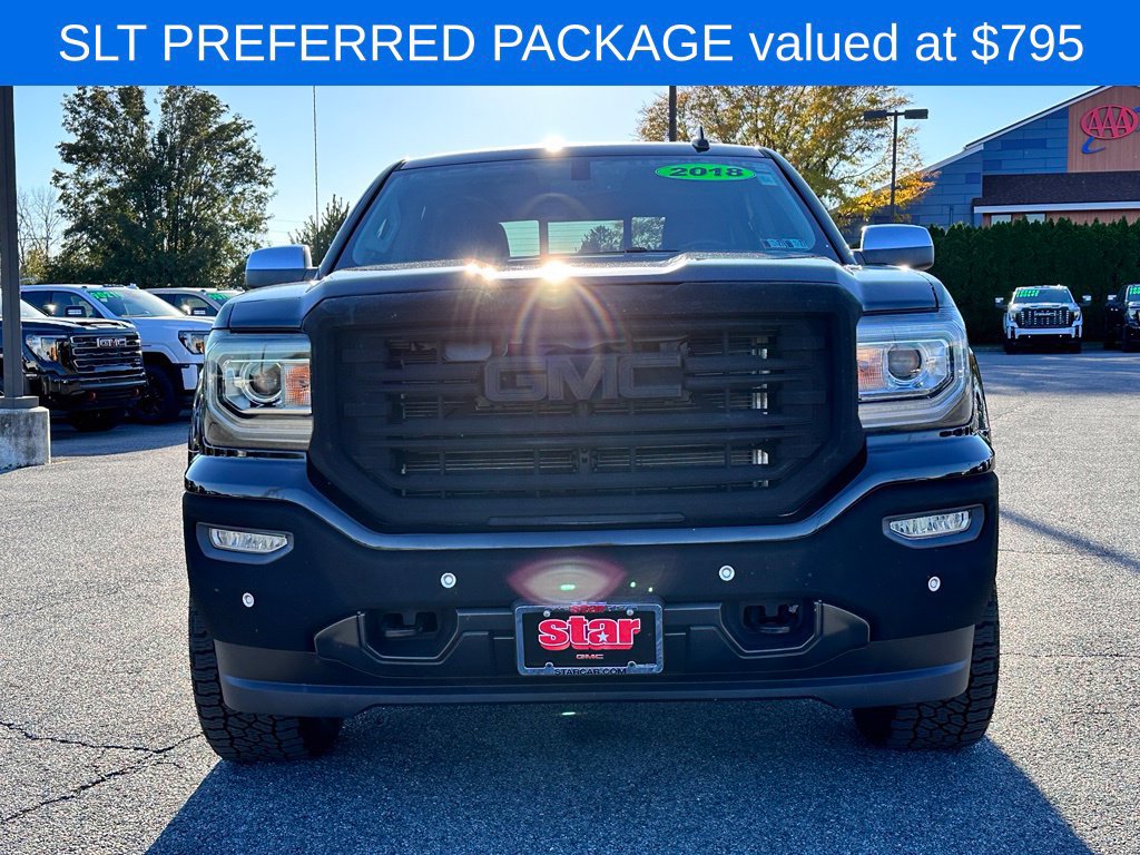 Used 2018 GMC Sierra 1500 SLT w/ SLT Preferred Package AWD/4WD image 4