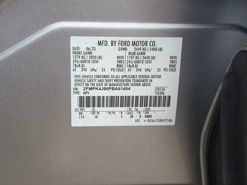 Used 2023 Ford Edge SEL AWD/4WD image 48