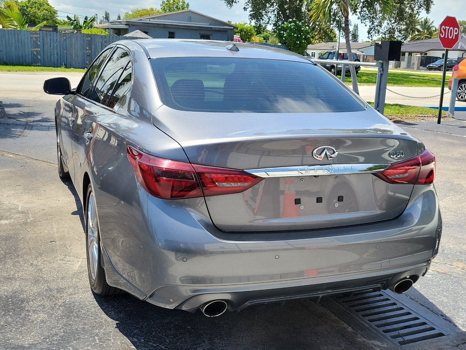 Used 2021 INFINITI Q50 Luxe w/ Seat & Sound Package RWD image 6