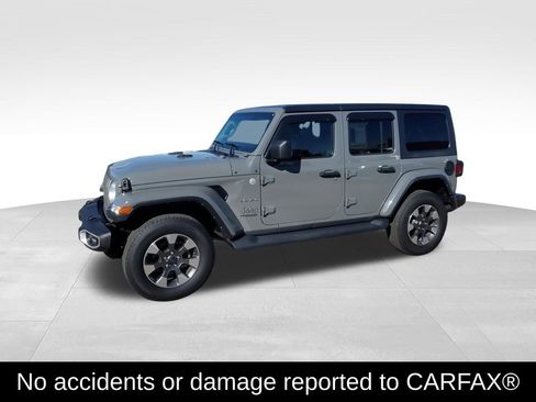 Used 2021 Jeep Wrangler Unlimited Sahara w/ Uconnect 4C Nav & Sound Group image 4