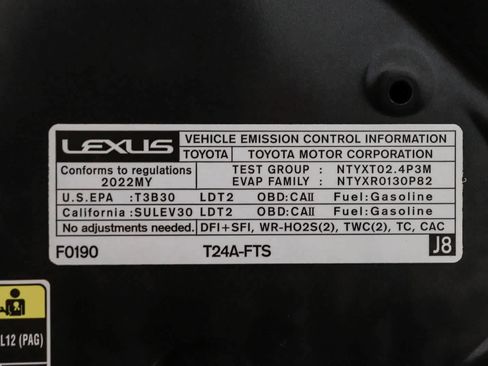 Certified 2022 Lexus NX 350 AWD w/ Package Accessory (P3) image 30