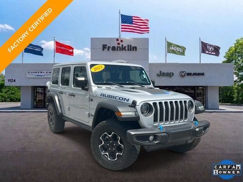 Certified 2023 Jeep Wrangler Unlimited Rubicon 4xe AWD/4WD image 1