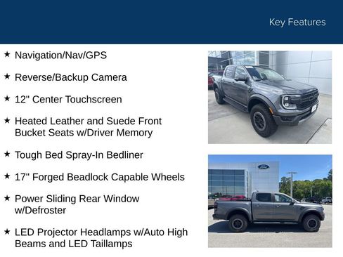 Certified 2025 Ford Ranger Raptor AWD/4WD image 34