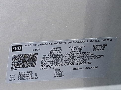 Used 2022 Chevrolet Equinox LT image 25