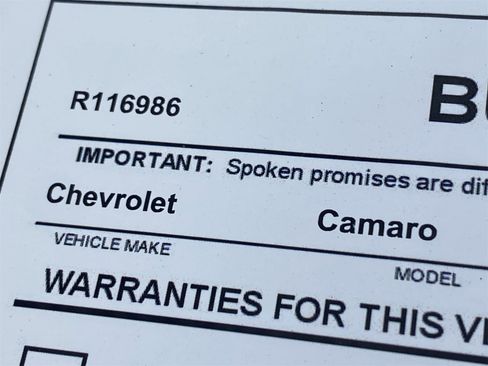 Used 2020 Chevrolet Camaro SS image 35