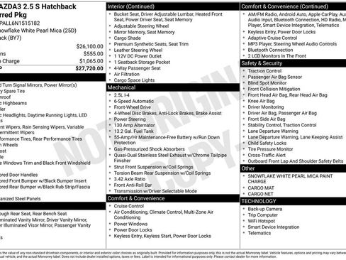 Used 2022 MAZDA MAZDA3 s image 31