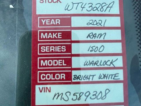 Used 2021 RAM 1500 Classic Warlock AWD/4WD image 10