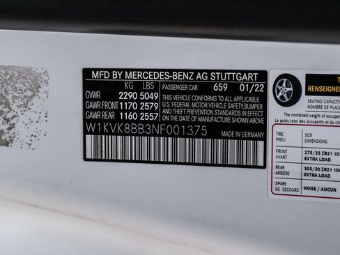 Used 2022 Mercedes-Benz SL 63 AMG 4MATIC image 54