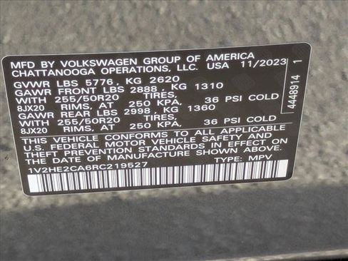 Used 2024 Volkswagen Atlas Cross Sport SE AWD/4WD image 23
