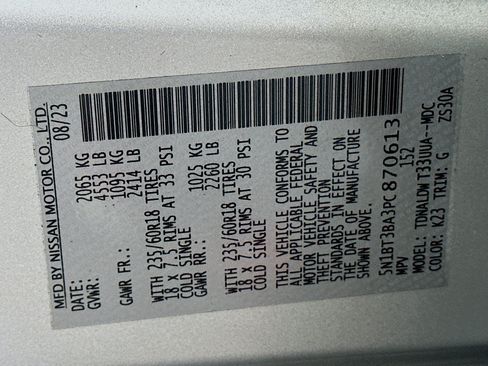 Used 2023 Nissan Rogue SV FWD image 12