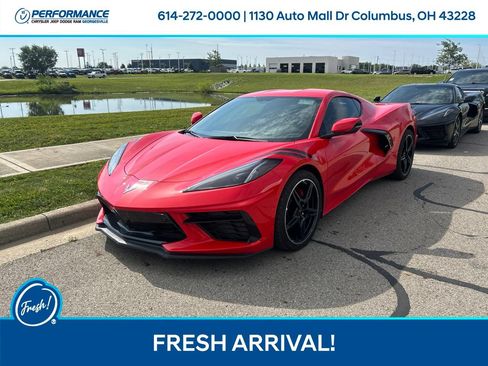 Used 2023 Chevrolet Corvette Stingray Premium Cpe w/ Chrome Exterior Badge Package RWD image 8