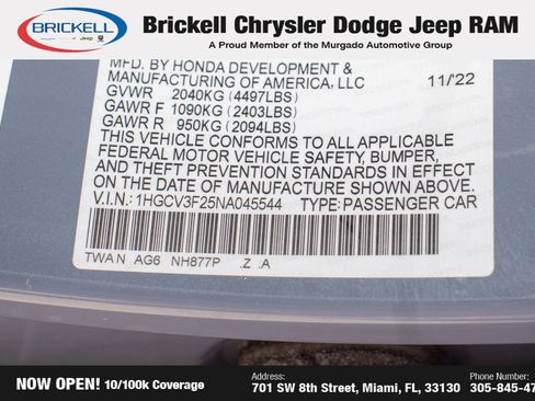 Used 2022 Honda Accord Sport image 35