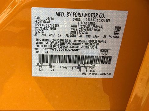New 2026 Ford Maverick XLT w/ Equipment Group 301A AWD/4WD image 41