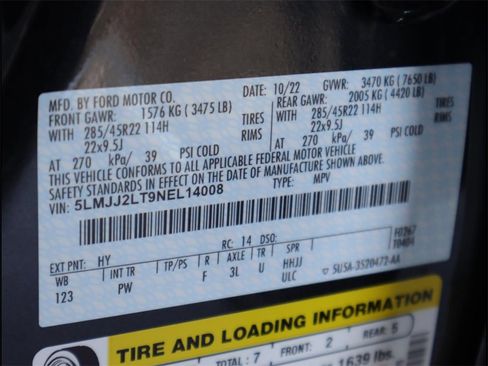 Used 2022 Lincoln Navigator Reserve image 33