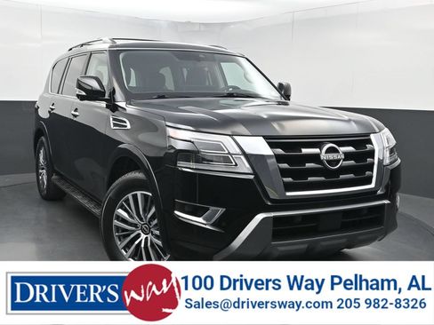Used 2023 Nissan Armada SL w/ Captain's Chairs Package RWD image 1