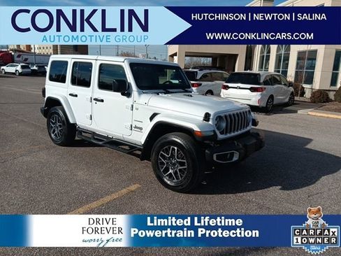 Used 2024 Jeep Wrangler Sahara w/ Technology Group image 1