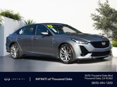 Used 2022 Cadillac CT5 Sport w/ Parking Package RWD image 1