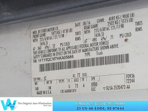 Used 2017 Ford Transit 250 148 Medium Roof image 28