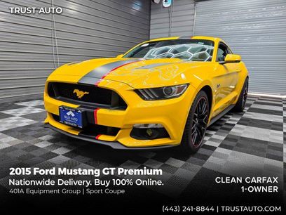 Used 2015 Ford Mustang GT Premium w/ Equipment Group 401A