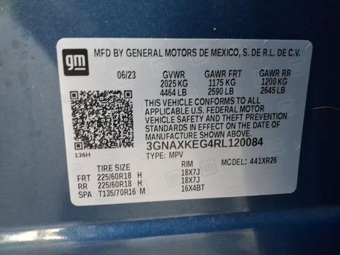 Certified 2024 Chevrolet Equinox LT w/ LPO, Floor Liner Package image 33