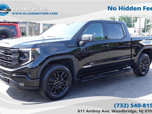 Used 2024 GMC Sierra 1500 Elevation w/ LPO, Elevation Black Package AWD/4WD image 1