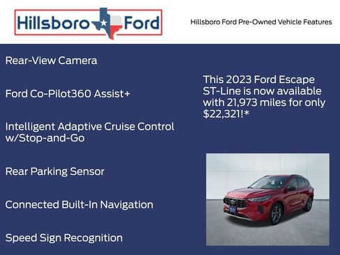 Used 2023 Ford Escape ST-Line w/ Tech Pack #1 FWD image 6