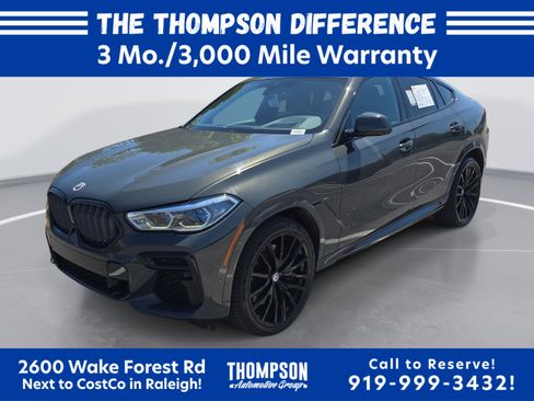 Used 2023 BMW X6 M50i w/ Executive Package AWD/4WD image 7
