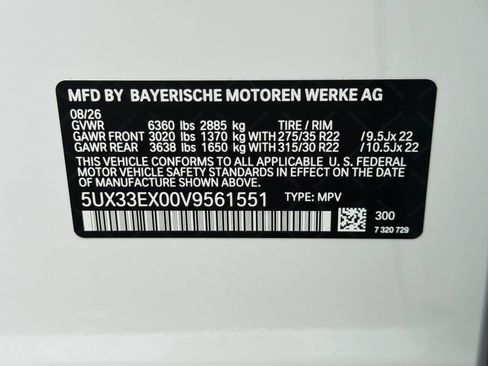 New 2027 BMW X6 xDrive40i w/ Climate Comfort Package AWD/4WD image 26