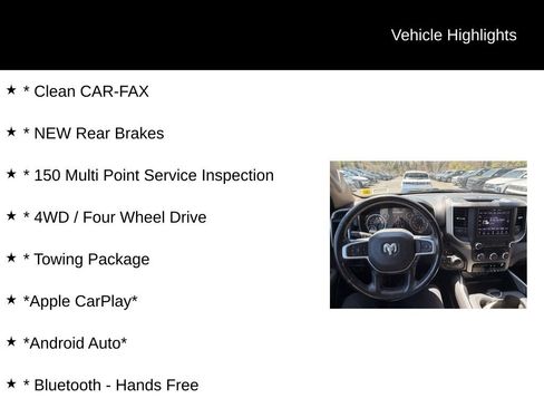 Used 2020 RAM 1500 Big Horn AWD/4WD image 2