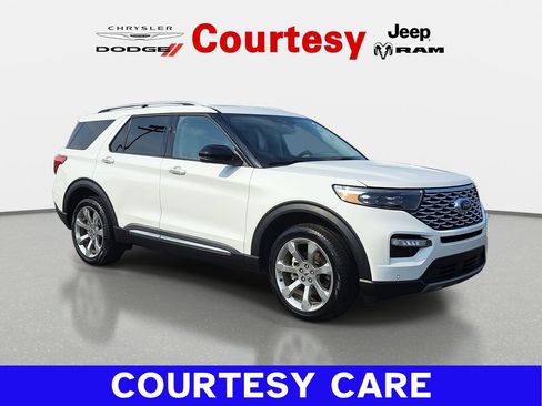 Used 2020 Ford Explorer Platinum w/ Premium Technology Package AWD/4WD image 1