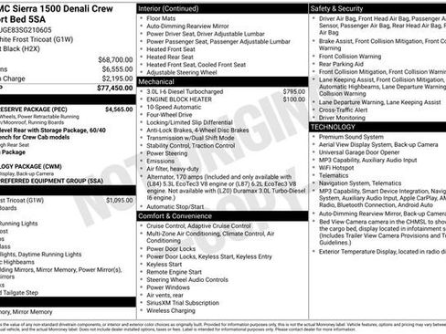 Used 2025 GMC Sierra 1500 Denali w/ Denali Reserve Package AWD/4WD image 14
