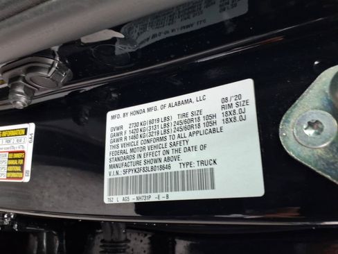 Used 2020 Honda Ridgeline Black Edition image 17