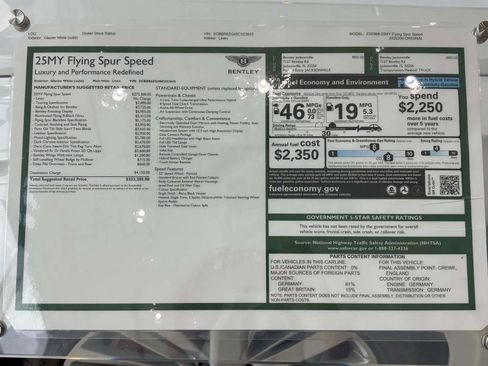 New 2025 Bentley Flying Spur Plug-In Hybrid image 47