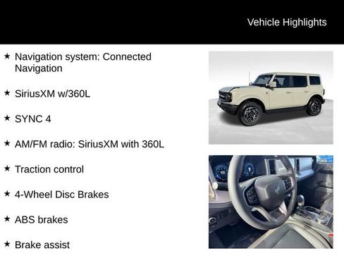 New 2025 Ford Bronco Outer Banks image 8