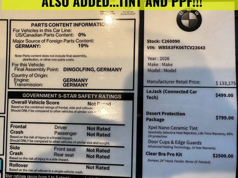 Used 2026 BMW M5 w/ Carbon Package image 3