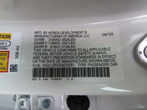 Certified 2025 Honda Accord Sport image 27