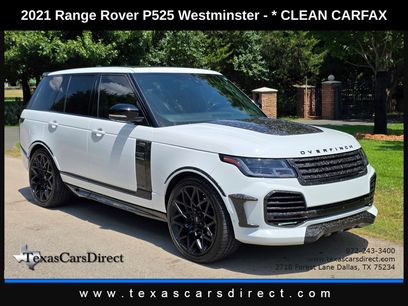 Used 2021 Land Rover Range Rover Westminster Edition