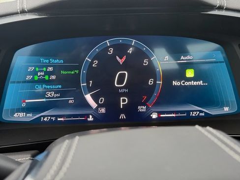 Used 2025 Chevrolet Corvette Stingray Preferred Cpe w/ Stealth Interior Trim Package RWD image 15