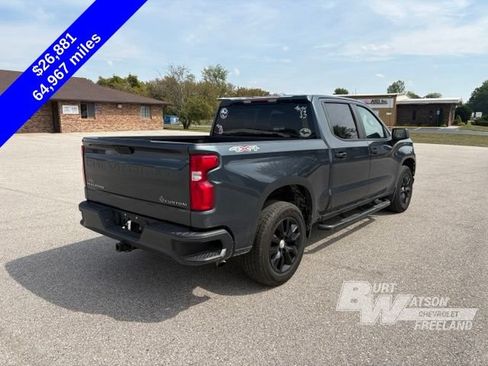 Used 2020 Chevrolet Silverado 1500 Custom w/ Custom Value Package AWD/4WD image 7
