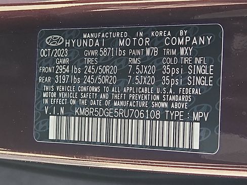 Used 2024 Hyundai Palisade Limited AWD/4WD image 26