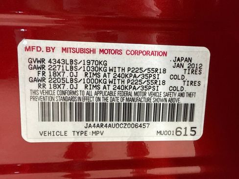 Used 2012 Mitsubishi Outlander Sport SE AWD/4WD image 32