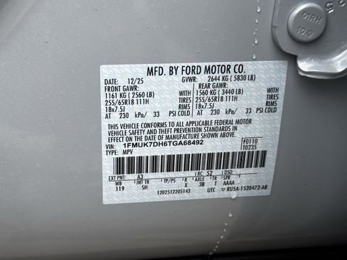 New 2026 Ford Explorer Active w/ Active Comfort Package image 22