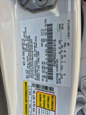 Used 2020 Ford Fusion SE FWD image 22