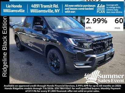 New 2026 Honda Ridgeline Black Edition