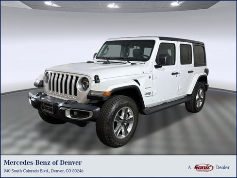 Used 2021 Jeep Wrangler Unlimited Sahara AWD/4WD image 1