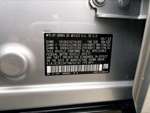 Used 2024 Honda HR-V EX-L image 33